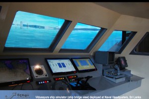 Vidusayura-ship-simulator-ship-bridge-view-deployed-at-Naval-Headquaters